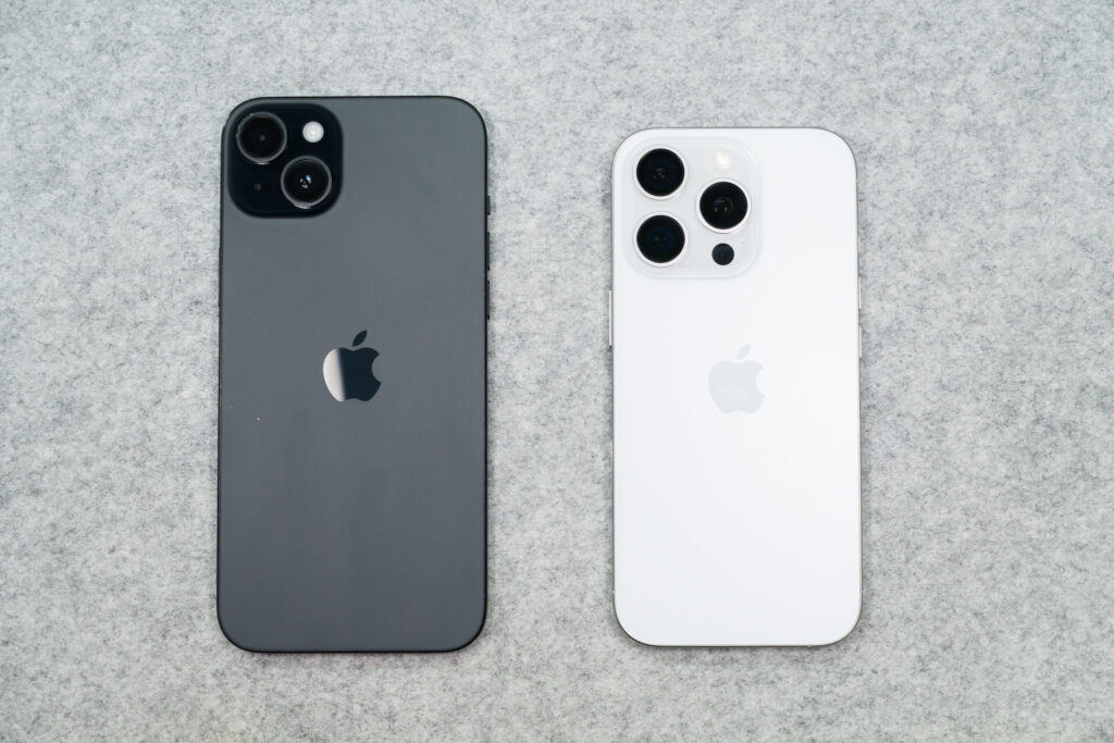 iPhone 16 ProとiPhone 15 Plus